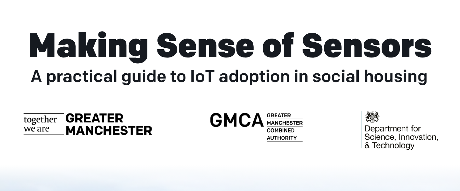 Front cover of 'Making Sense of Sensors' booklet